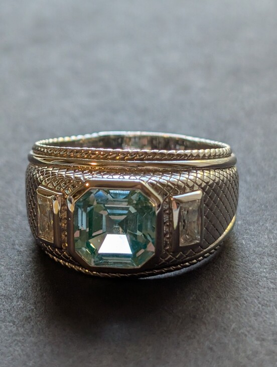 Judith Ripka Jewelry - Judith Ripka Synthetic Spinel Sterling Silver Ring